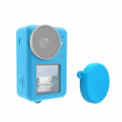 tui de protection en silicone avec capuchon d\'objectif pour DJI Osmo Action 3 et 4 - Puluz 