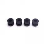 FA-064 4 PCS M2 Rubber Shock Absorber Ball 