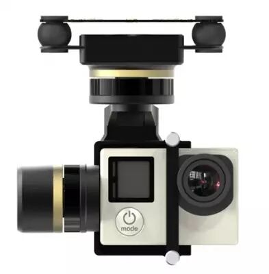 Nacelle compatible GoPro Hero 3/3+ et 4 Nacelle Feiyu Mini 3D PRO stabilisée pour votre caméra GoPro Hero 3/3+ et Hero 4.