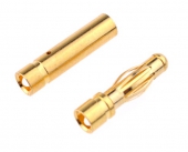 Fiche Bullet Gold 3.5mm Mâle et femelle