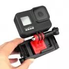 Fixation pince pour sac à dos pour action cams