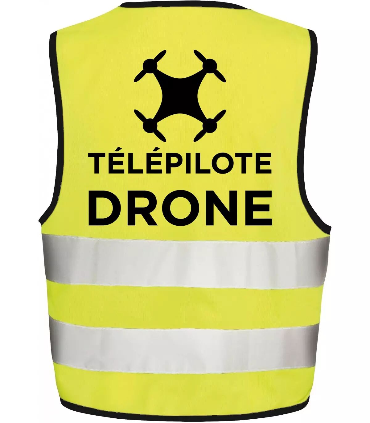 Gilet de sécurité fluo pour télépilotes