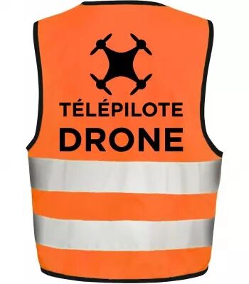 GILET SECURITE ORANGE