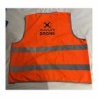 Gilet de s&eacute;curit&eacute; orange pour t&eacute;l&eacute;pilote