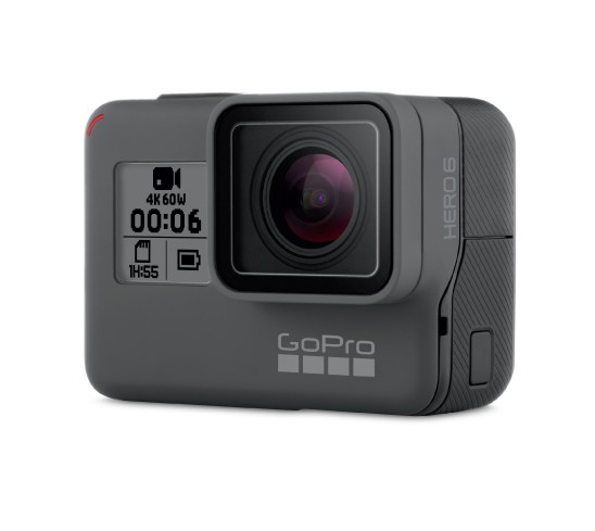 Caméra embarquée GoPro Hero6 Black Edition - vue de côté