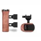 Grip en bois pour DSLR avec fixation Nato 2187 - SmallRig