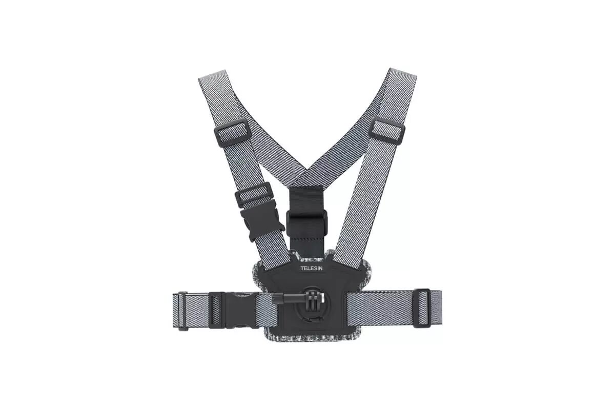 DJI Fixation Sangle Poitrine Pour Osmo Action 4/3/Action 2 - Support Réglable