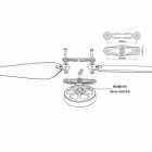 H&eacute;lice repliable 15 pouces 1565 TL100D29 CW/CCW - Tarot