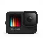 Housse en silicone noire pour GoPro Hero9 Black - Telesin