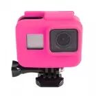 Housse silicone GoPro Hero5 Black & cadre de fixation