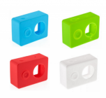 Housse silicone couleur pour Xiaomi Yi Cam verte, rouge, blanche et bleue