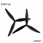 HQ MacroQuad Prop 10X8X3(1CW+1CCW) Black-Glass Fiber Reinforced Nylon
