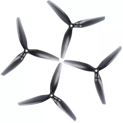 HQProp 7X3.5X3 Light Grey (2CW+2CCW)-Poly Carbonate
