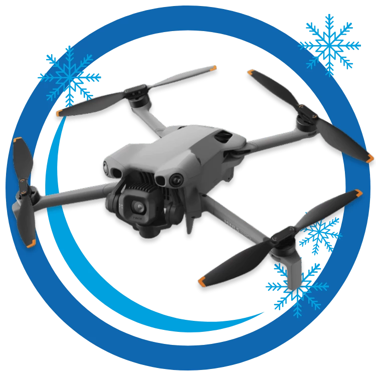 Drones pour les jeux olympiques d'hiver