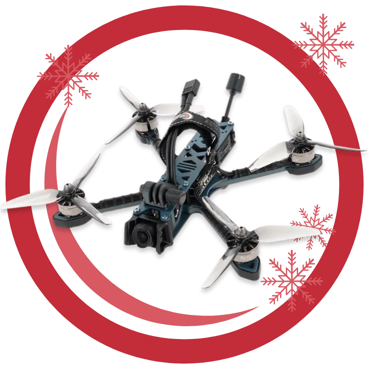 Drones FPV pour les jeux olympiques d'hiver