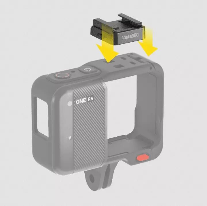 Fixation Cold Shoe Insta360 pour ONE RS