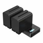 Kit 2 batteries et chargeur double 3821 / 3823 / 3824B - SmallRig