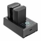Kit 2 batteries et chargeur double 3821 / 3823 / 3824B - SmallRig