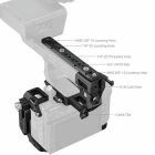 Kit cage HawkLock 6777 pour Sony FX5 avec poign&eacute;e XLR-H2 - SmallRig