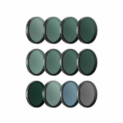 Kit de 12 filtres pour DJI Osmo Action 6 - Freewell