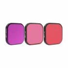 Kit de 3 filtres de plong&eacute;e pour DJI Osmo Nano - JSR