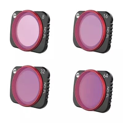 Kit de 4 filtres ND-PL professionnels pour DJI Mavic Air 2 - PGYTECH