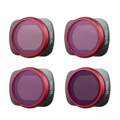 Kit de 4 filtres ND/PL8-64 \ Professional\  pour DJI Pocket/Pocket 2 - PGYTECH