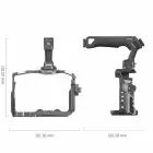 Kit de cage à dégagement rapide 4538 HawkLock pour Sony Alpha 7R V / Alpha 7 IV / Alpha 7S III - SmallRig