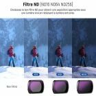 Kit de filtres magn&eacute;tiques (CPL/ND/UV) pour DJI Osmo Pocket 3 - NEEWER