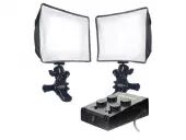 Kit Duo panneaux Led Cineroid compact