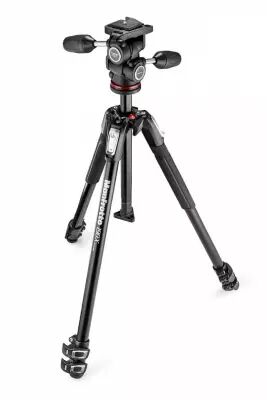 Kit Trpied 190 avec rotule 3D 804 et plateau rapide - Manfrotto