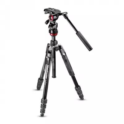 Kit trpied vido Befree Live en aluminium avec verrouillage rotatif - Manfrotto