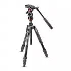 Kit trépied vidéo Befree Live en aluminium avec verrouillage rotatif - Manfrotto