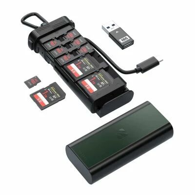 Lecteur de cartes Duo SD, TF - Freewell