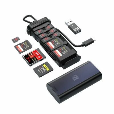 Lecteur de cartes Pro CF A/B, SD, TF - Freewell