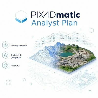 Logiciel de photogramm�trie PIX4Dmatic Analyst Plan - Pix4D