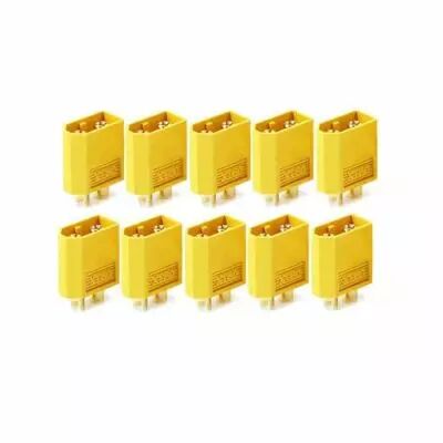 Lot de 10 connecteurs XT60 mles
