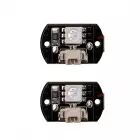 Lot de 2 LEDs de position rouges Yuneec Typhoon H