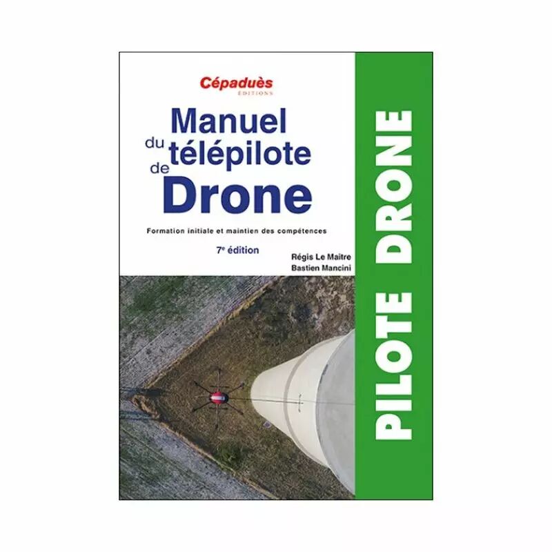 Carnet de vol Télépilote de Drone - 74 pages