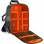 NEEWER MULTI-FUNCTION BACKPACK FOR CAMERAS AND ACCESSORIES(ORANGE INTERIOR)
