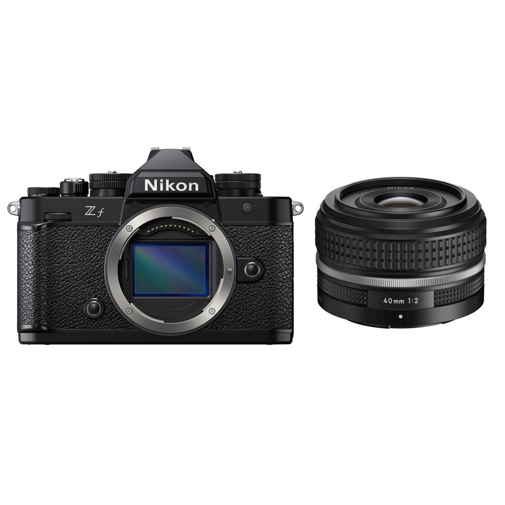 Pack Nikon Z f avec objectif Nikkor 40mm f/2 SE : Le vintage à