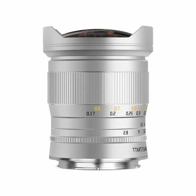 Objectif 11mm f/2.8 (Argent) - TTArtisan