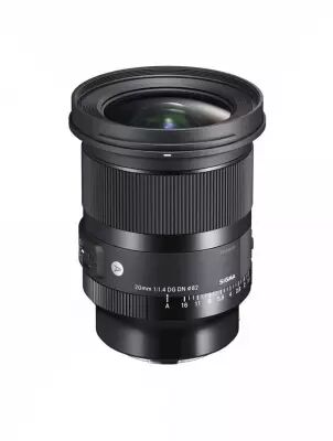 Objectif 20 mm f/1,4 DG DN | Art pour Sony E - Sigma