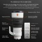 Objectif FE 400mm f/4.5 GM OSS - Sony