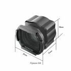 Objectif grand-angle 155&deg; et kit de filtres pour DJI O4 Air Unit Lite - Flywoo