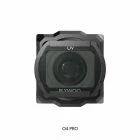 Objectif grand-angle 155&deg; et kit de filtres pour DJI O4 Air Unit Lite - Flywoo
