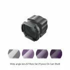 Objectif grand-angle 155&deg; et kit de filtres pour DJI O4 Air Unit Lite - Flywoo