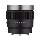 Objectif V-AF 75mm f/1.9 Monture E - Samyang