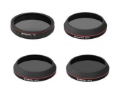 Pack 4 filtres pour DJI Zenmuse X4S (CPL, ND16, ND32, ND64)