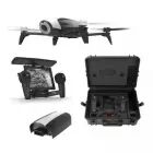 Pack complet: Bebop 2, Skycontroller, valise &eacute;tanche &agrave; roulettes et batterie 2700 mAh - version blanche